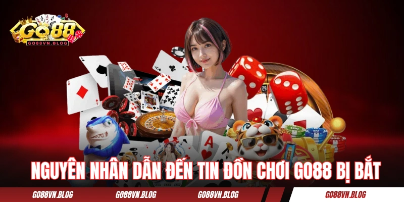 Nguyên nhân dẫn đến tin đồn chơi GO88 bị bắt 